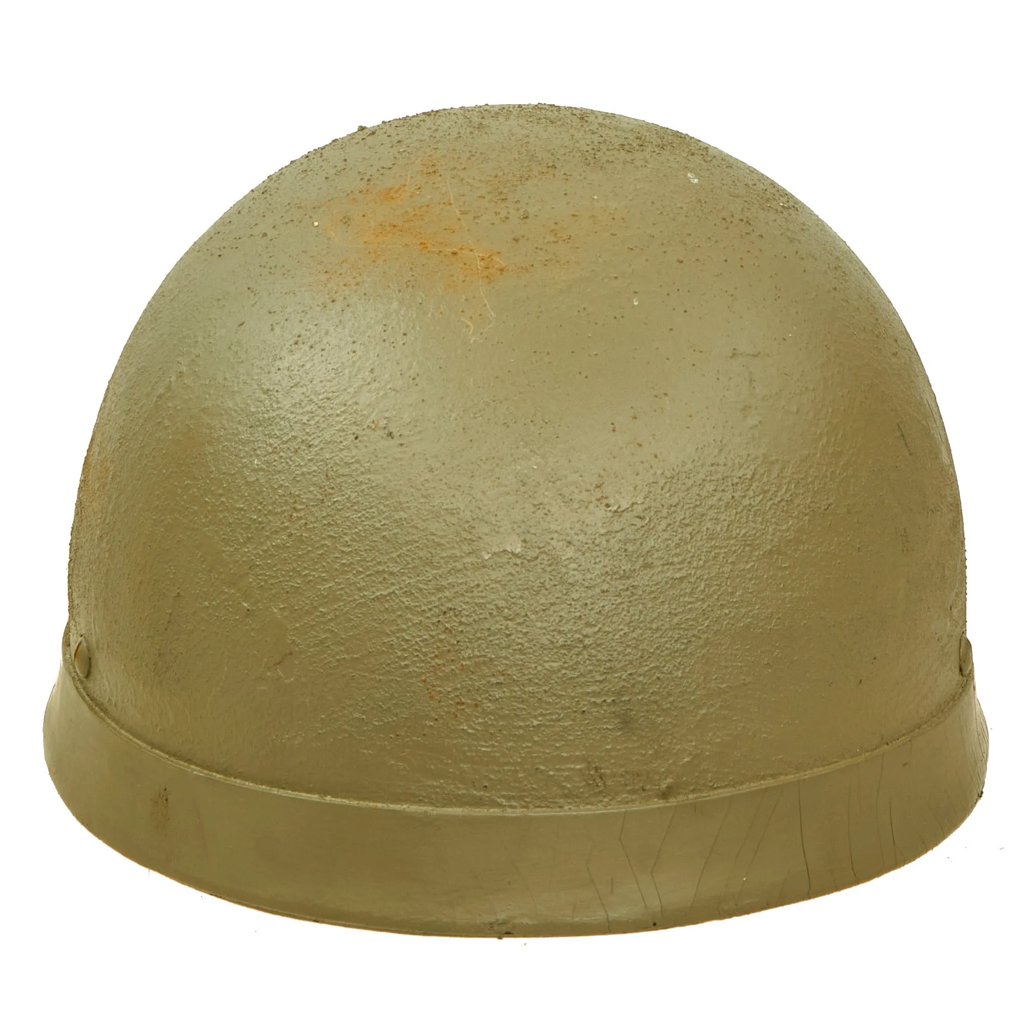 Original WWII British MKI HSAT Airborne Paratrooper Helmet With Replacement Liner and Chinstrap