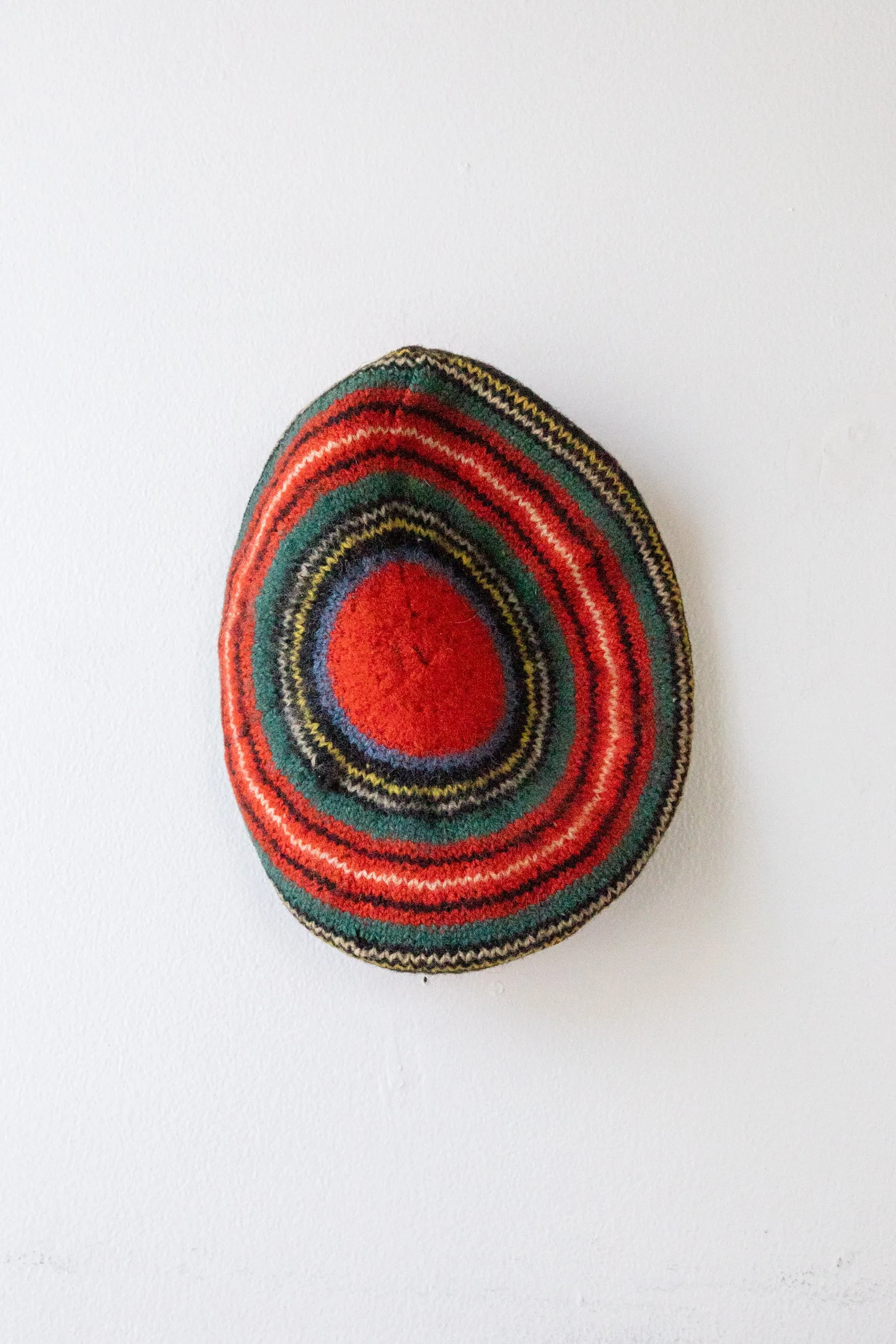 Plaid Wool Jaeger Beret