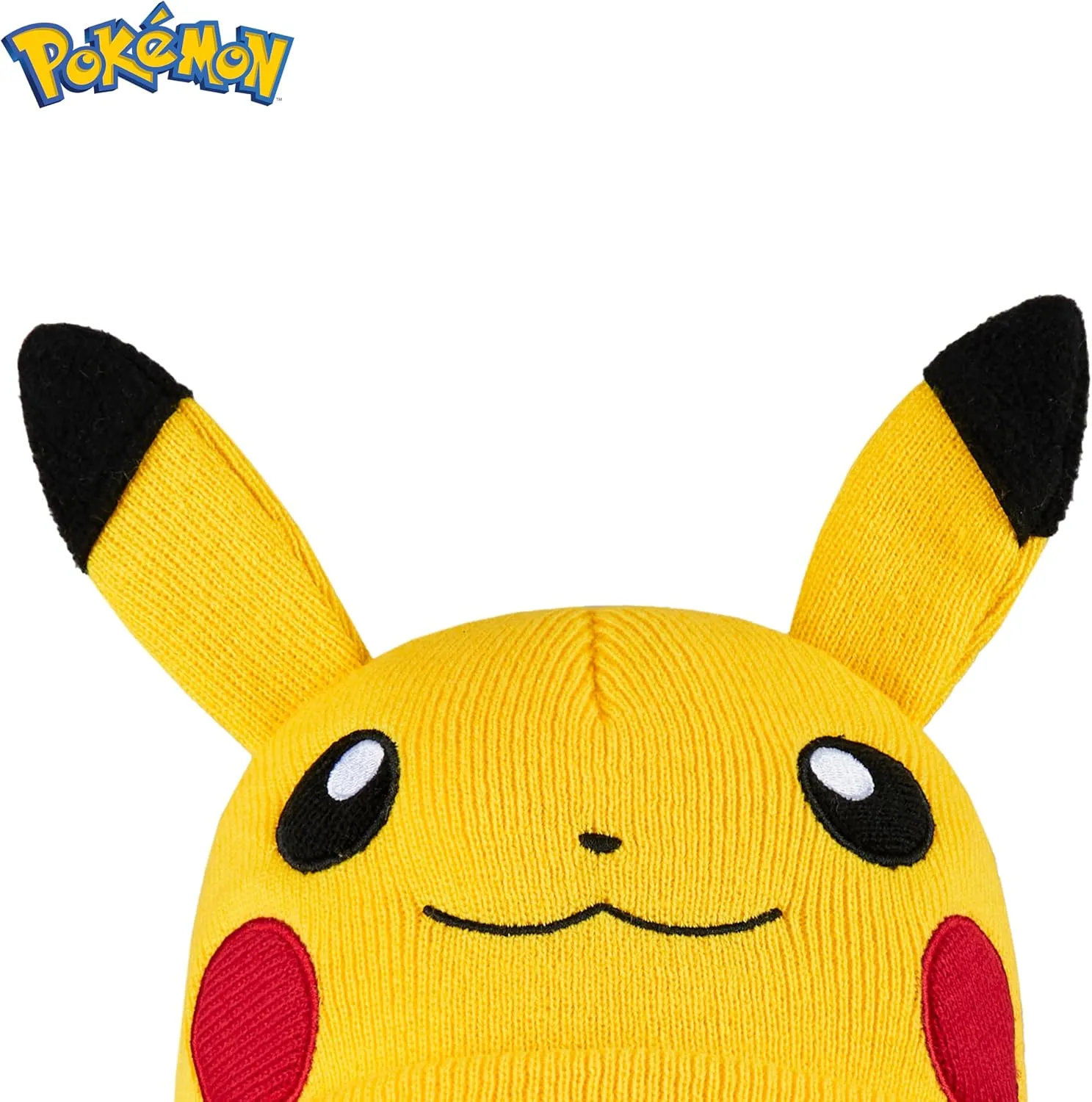 Pokemon Kids Beanie Hat, Cozy Knitted Winter Hats One Size - Gifts for Kids