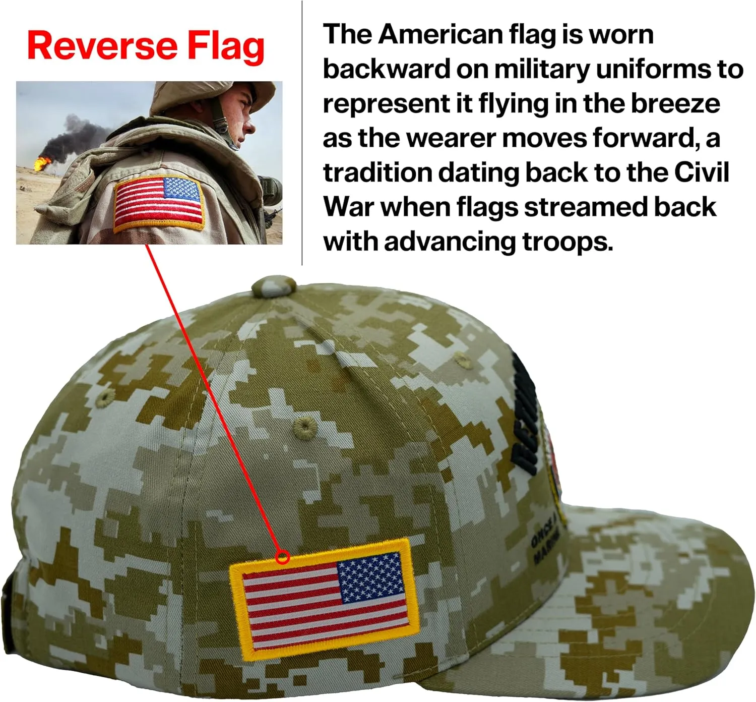 Retired US Marine Corps Veteran Hat for Men, Official Licensed USMC Veteran Hat Embroidered Adjustable Baseball Cap