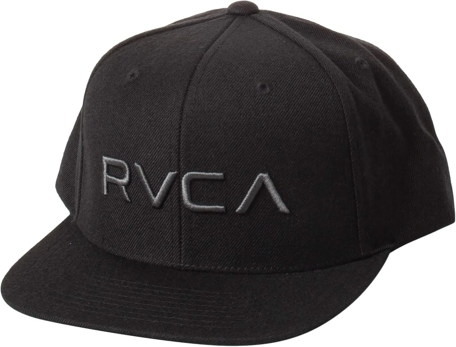 RVCA Men's Adjustable Snapback Straight Brim Hat