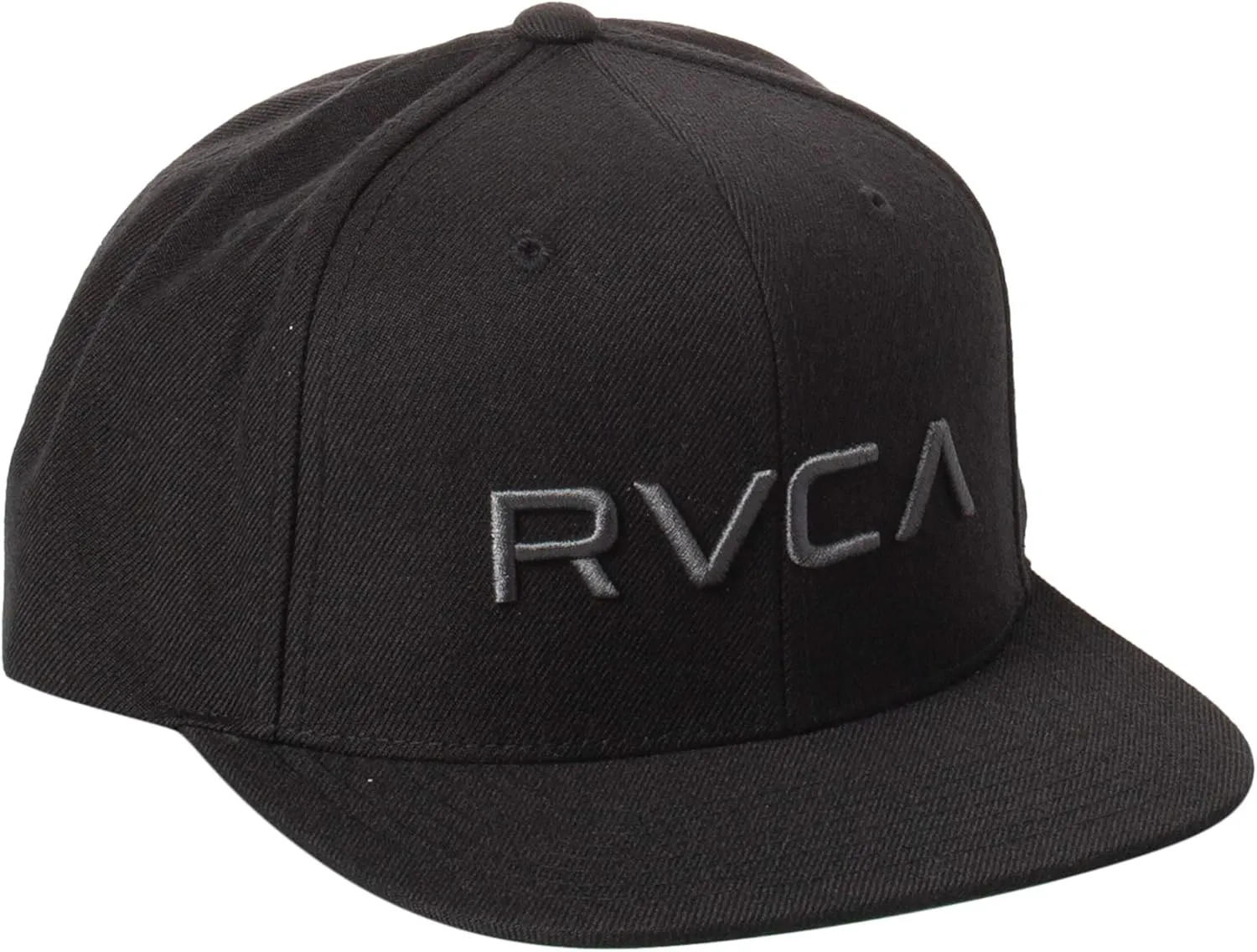 RVCA Men's Adjustable Snapback Straight Brim Hat