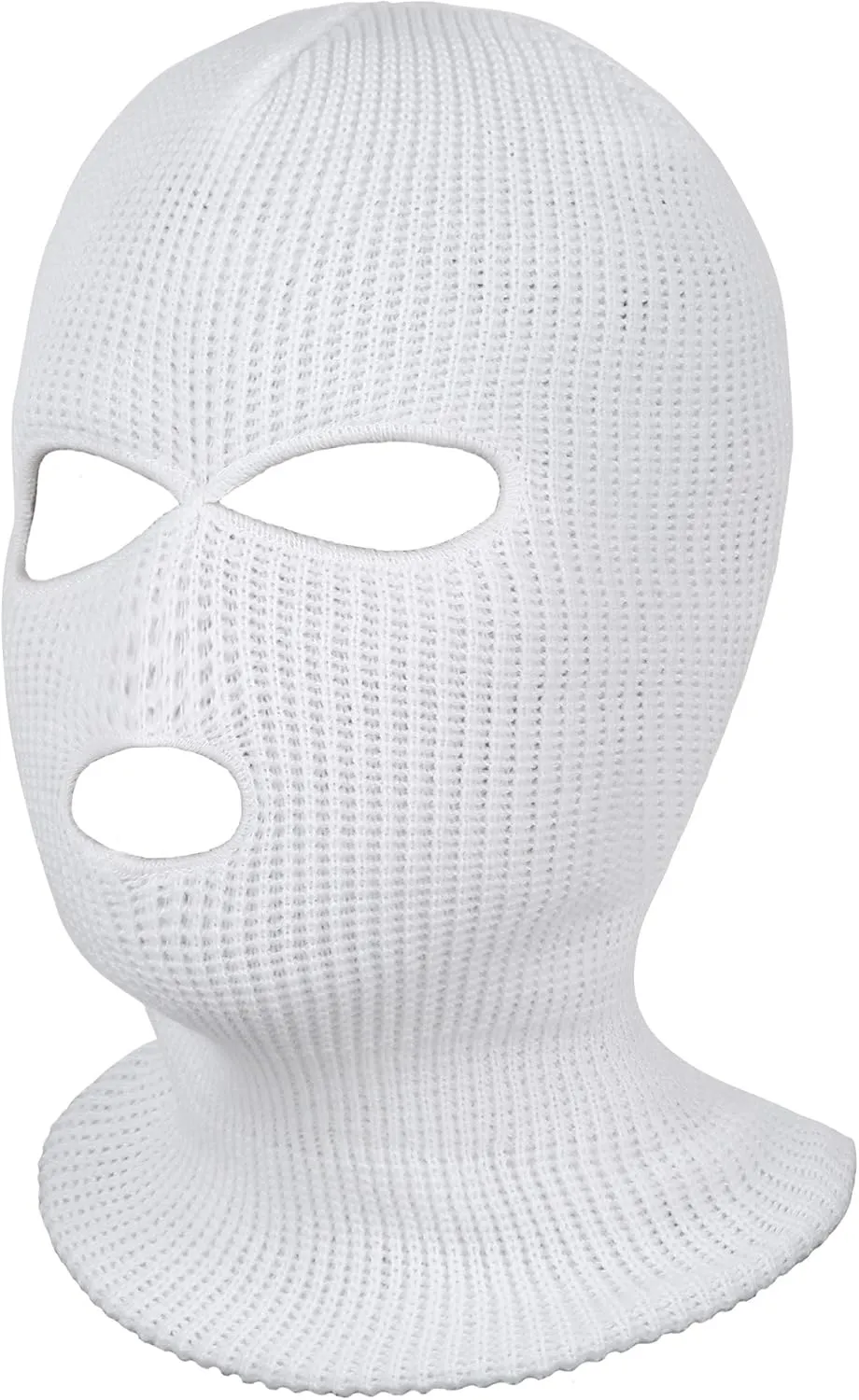 SATINIOR 3 Holes Ski Mask Full Face Cover Outdoor Balaclava Winter Knitted Neck Gaiter for Halloween Sports Cycling