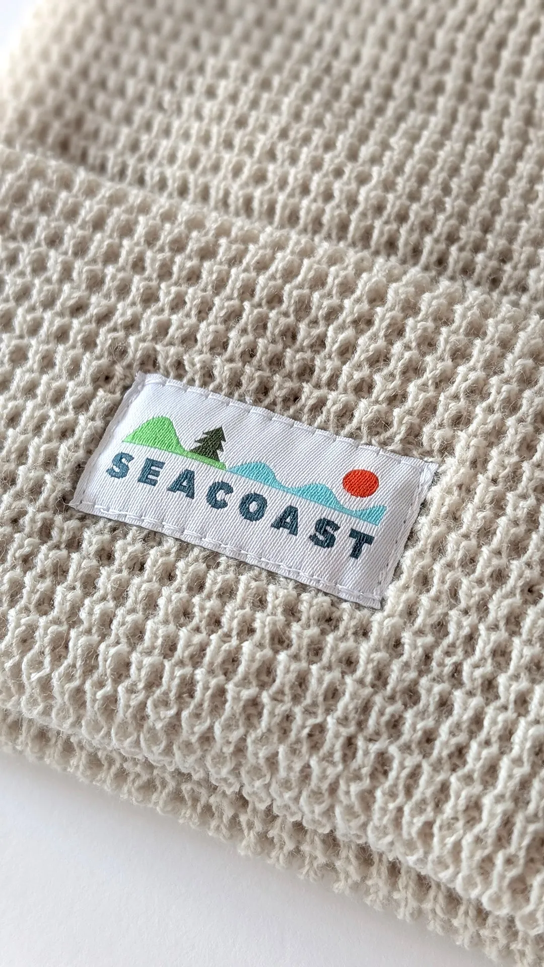 Seacoast Knit Beanie - Winter White