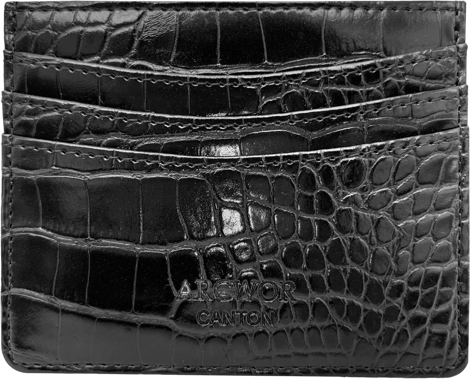 Slim Wallet Minimalist Front Pocket RFID Blocking Men and Women Leather Wallets
