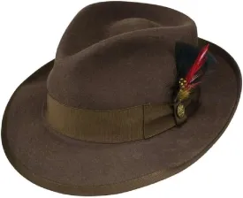 Stetson Mens Wool Felt Whippet Fedora Hat