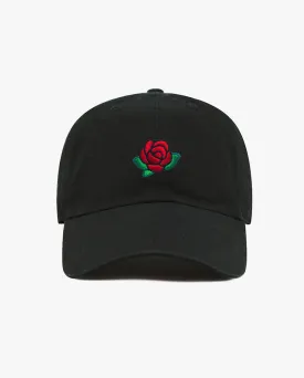 The Hat Depot - Embroidered Rose Baseball Cap
