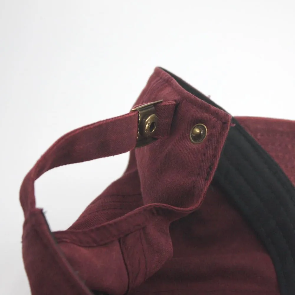 The Vintage Year Snow Washed Cotton Twill Low Profile Adjustable Baseball Cap
