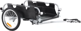VEVOR Bike Cargo Trailer, 88/100/160 lbs Load Capacity, Heavy-Duty Bicycle Wagon Cart, Foldable Compact Storage with Universal Hitch