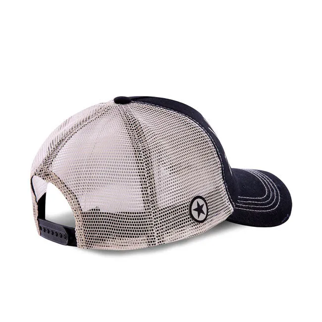 Von Dutch 'Crew4' Baseball Cap - Classic Black/White