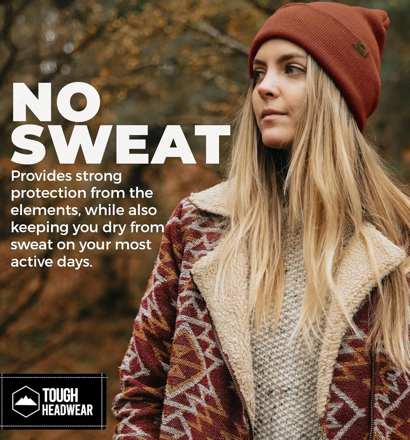 Winter Beanie Knit Hat for Men & Women - Merino Wool Ribbed Cap - Warm & Soft Stylish Toboggan Skull Caps for Cold Weather