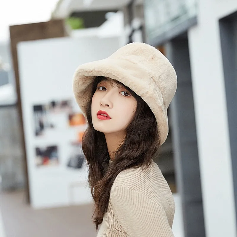 Womens Felt Hat Winter Fedora Hat Women Felt Hats Bucket Hat Women