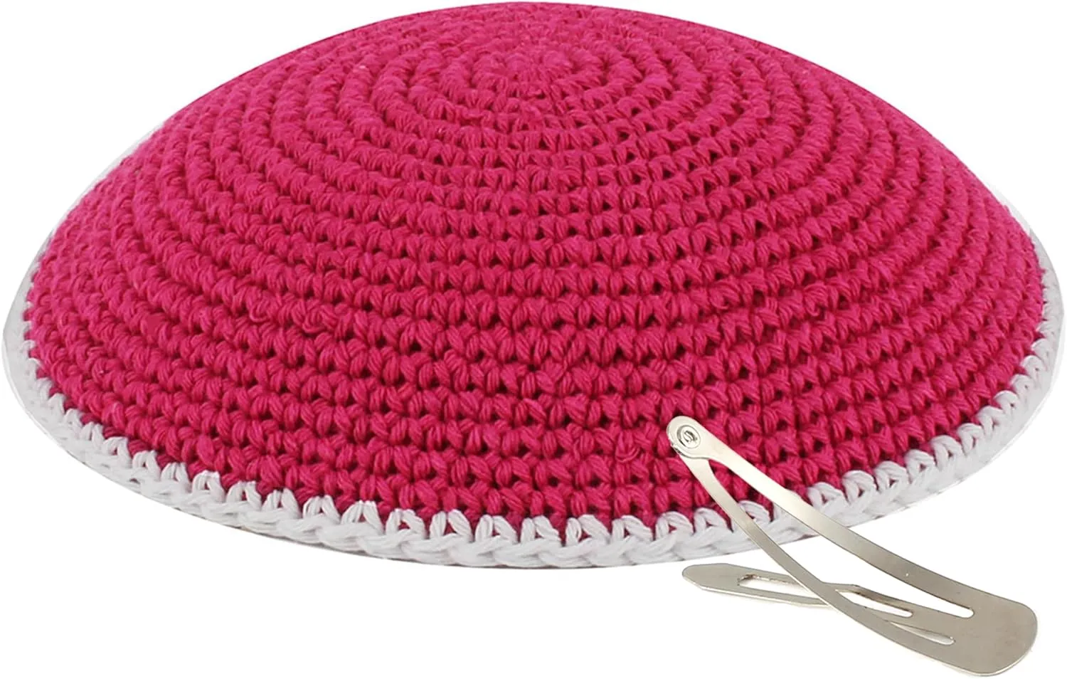 Zion Judaica Bulk Knitted Kippahs 16cm Quality Knit Handmade Kippots Cotton Yarmulkes 6.3"