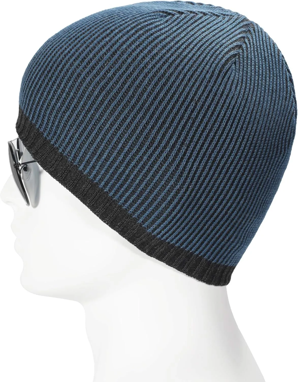 ZLYC Men Fashion Knit Fisherman Beanie Hat Winter Warm Thick Skull Cap